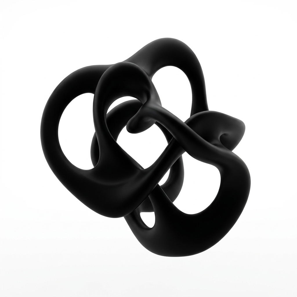 Abstract 3D Liquid Node